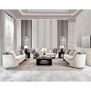 طقم كنب 3 قطع جوماركوس - بيج