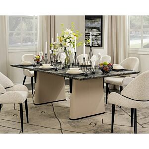 طاولة طعام ل 8 اشخاص لانتون - متعدد الالوان