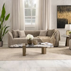 طاولة قهوة نوفون - رمادي ومتعدد الالوان