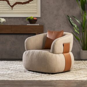 كنبة مفردة فرمونا - رمادي