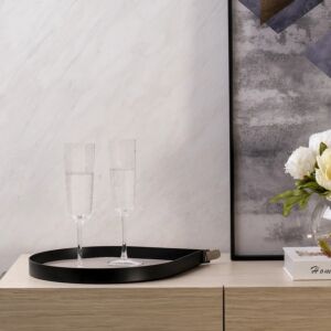 صينية تقديم حجم كبير جوباي - رمادي واسود