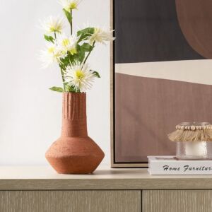 فازة حجم صغير اوسو - بني