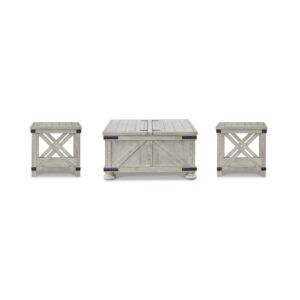 طقم طاولة قهوة كارينهيرست - ابيض