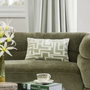 وسادة ديكور مستطيلة ديزون - أخضر فاتح