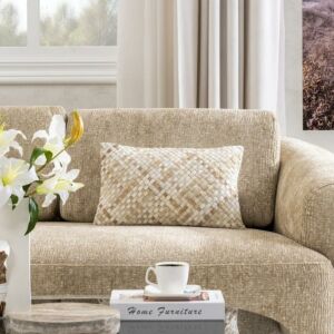 وسادة ديكور مستطيلة اردويز - بيج فاتح