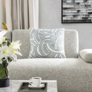 وسادة ديكور مربعة فريدي - كريمي