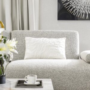 وسادة ديكور مستطيلة ريكلان - كريمي