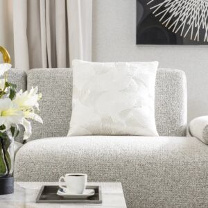 وسادة ديكور مربعة مودال - كريمي