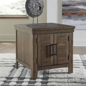 طاولة جانبية موريفيل - بني