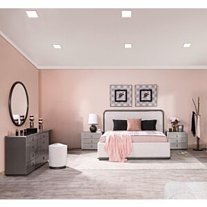 طقم غرفة نوم مع تسريحة تيري حجم ملكى 193X203 سم