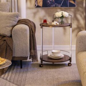 عربة تقديم فيرافا - بني