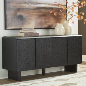 طاولة بوفيه فوكا - اسود