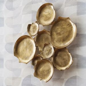 ديكور حائط اكويريا - ذهبي