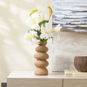 فازة أوارتا حجم كبير - بني