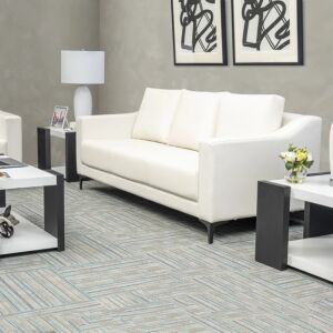 كنبة ثلاثية مكتبية دايرو - أبيض