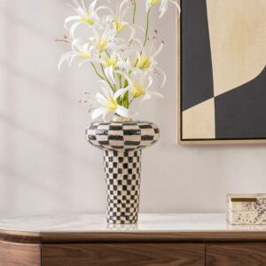 فازة ستوإير 29 سم - بيج واسود