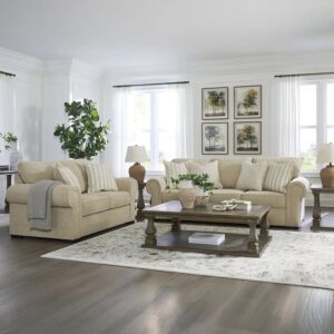 طقم كنب 3 قطع ليراسون - بيج