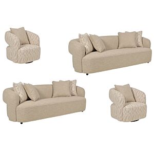 طقم كنب لومورا - 4 قطع