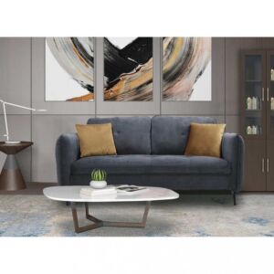 كنبة ثنائية مينا - رمادي