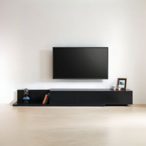 طاولة تلفزيون إنسيتي - أسود