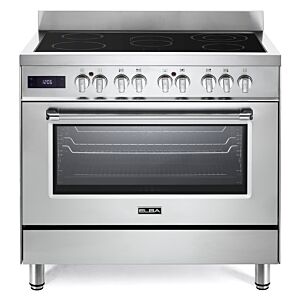 فرن كهرباء ايطالي سيراميك 90 سم فري ستاند البا