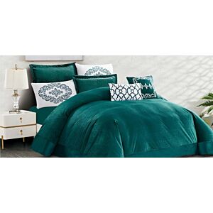 طقم لحاف كينج جاكار - زيتي