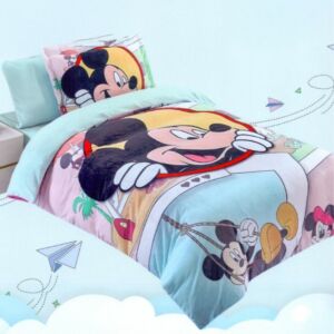 لحاف كوين مخمل للاطفال ميكي