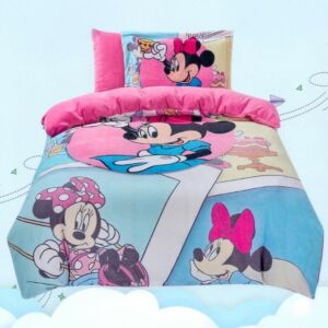 لحاف كوين مخمل للاطفال ميني ماوس