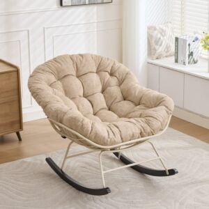 كرسي استرخاء هزاز كوتون كلاود - بيج