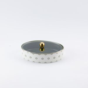 تمرية بحجم وسط من أثير - زيتي وذهبي