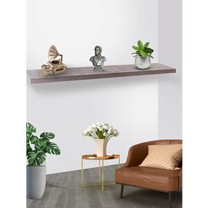 رف جداري ريموس طول 120 سم لون رمادي