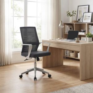 كرسي مكتب قابل لتعديل الارتفاع بيترو - رمادي