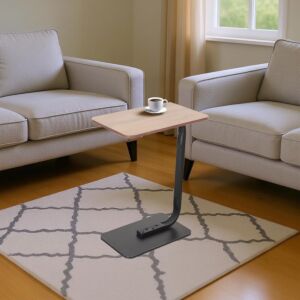 طاولة جانبية مستطيلة ايلان - بني واسود