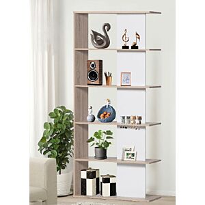 وحدة تخزين رفوف جانبية ريجاي بيج وابيض