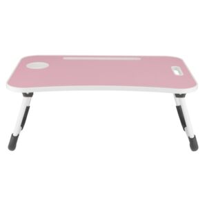 طاولة دراسة ولابتوب للاطفال - وردي