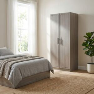 دولاب ملابس بابين ميلاي - رمادي