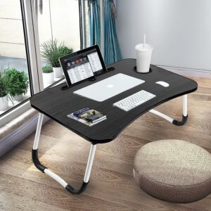 طاولة لابتوب محمولة قابلة للطي فينتا - أسود