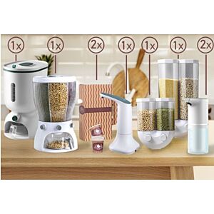 طقم تنظيم سفاري 9 قطع في صندوق 