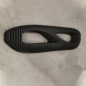 رف ثلاثي الأبعاد كالي - اسود