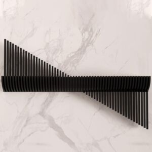 رف ثلاثي الأبعاد فيوجا - اسود