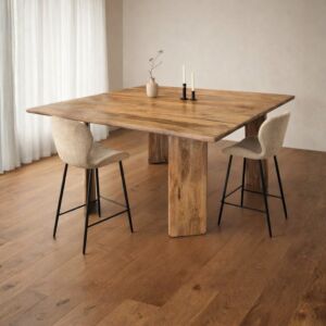 طاولة طعام أوريليا - 8 اشخاص - بني