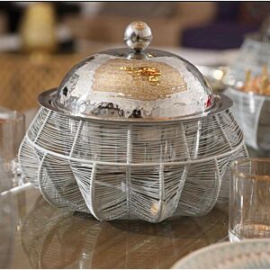 سخان طعام سعة 4 لتر رمادي - فلور