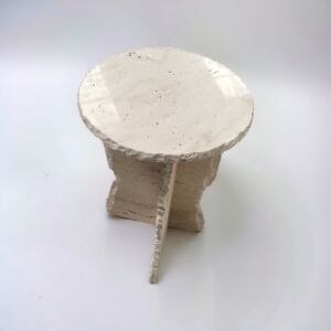 طاولة جانبية مودرن رخام ترافنتينو