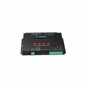 وحدة تحكم بالوال وشر الملون - اسود