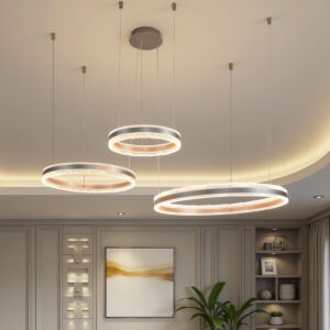 انارة معلقة مودرن 3حلقات رودي