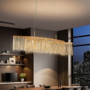 ثريا نيوكلاسيك 120 سم - ذهبي