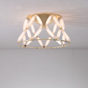 ثريا مودرن دائرية - ذهبي