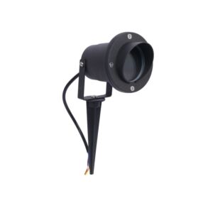 كشاف غرس مع قاعدة GU10 - اسود