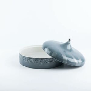 تمرية حجم كبير من جوار - ازرق وفضي