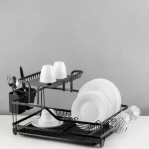 حامل صحون روفا - اسود